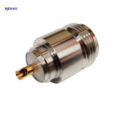 N Female Connector without Flange with Solder Cup -ROHO CONNECTOR