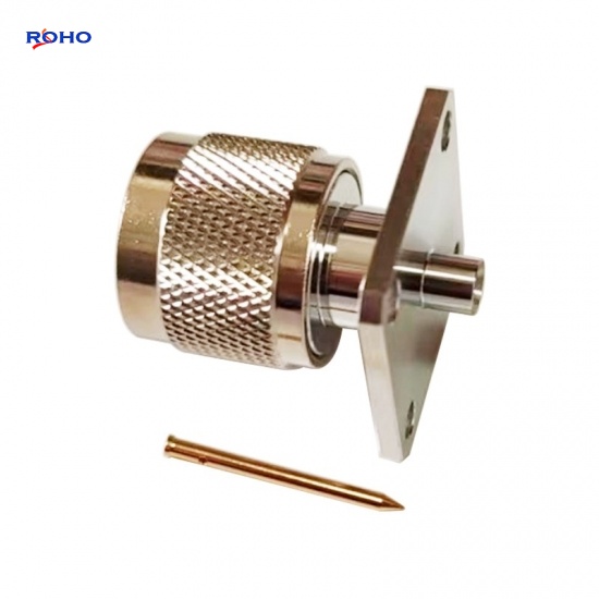 N Type Male Solder Connector for RG402 Cable