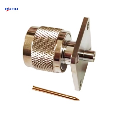 N Type Male Solder Connector for RG402 Cable