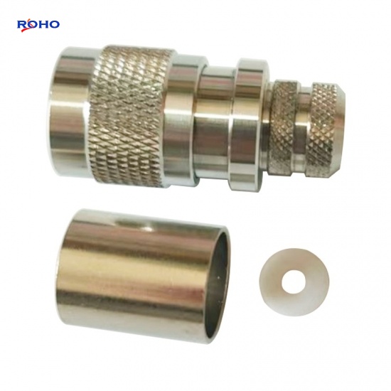 TNC Male Crimp RF Coaxial Connector