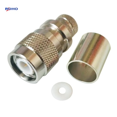 TNC Male Crimp RF Coaxial Connector