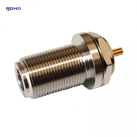N Type Female Bulkhead RF Coaxial Connector