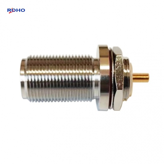 N Type Female Bulkhead RF Coaxial Connector
