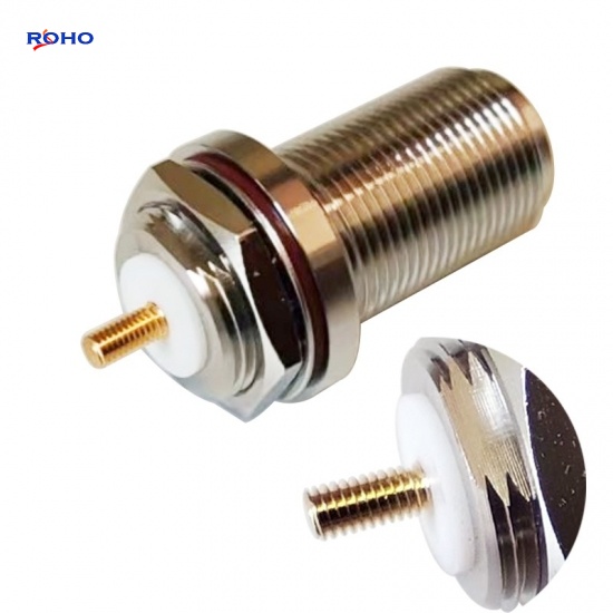 N Type Female Bulkhead RF Coaxial Connector