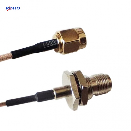 TNC Female to SMA Male Cable Assembly with RG178 Cable