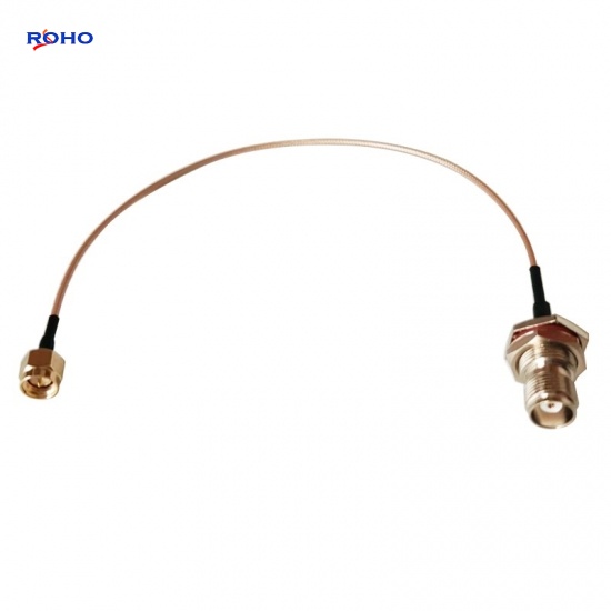 TNC Female to SMA Male Cable Assembly with RG178 Cable