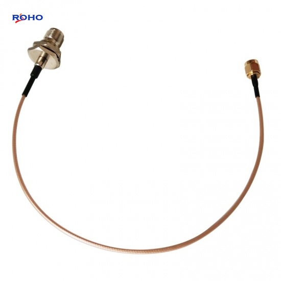 TNC Female to SMA Male Cable Assembly with RG178 Cable