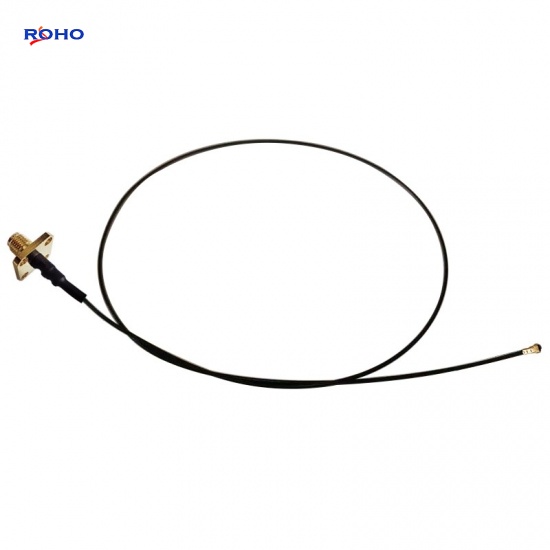 SMA Female 4 Hole Flange to MHF4 Cable Assembly