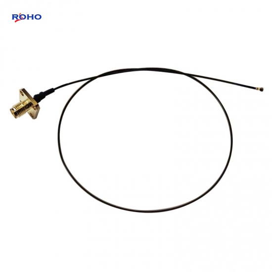 SMA Female 4 Hole Flange to MHF4 Cable Assembly