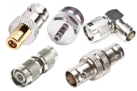Selection of RF coaxial connectors